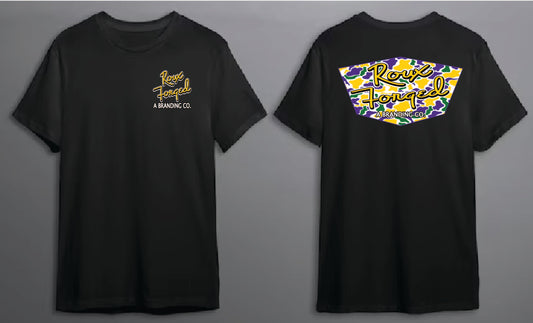 Mardi Gras Camo RF Tee